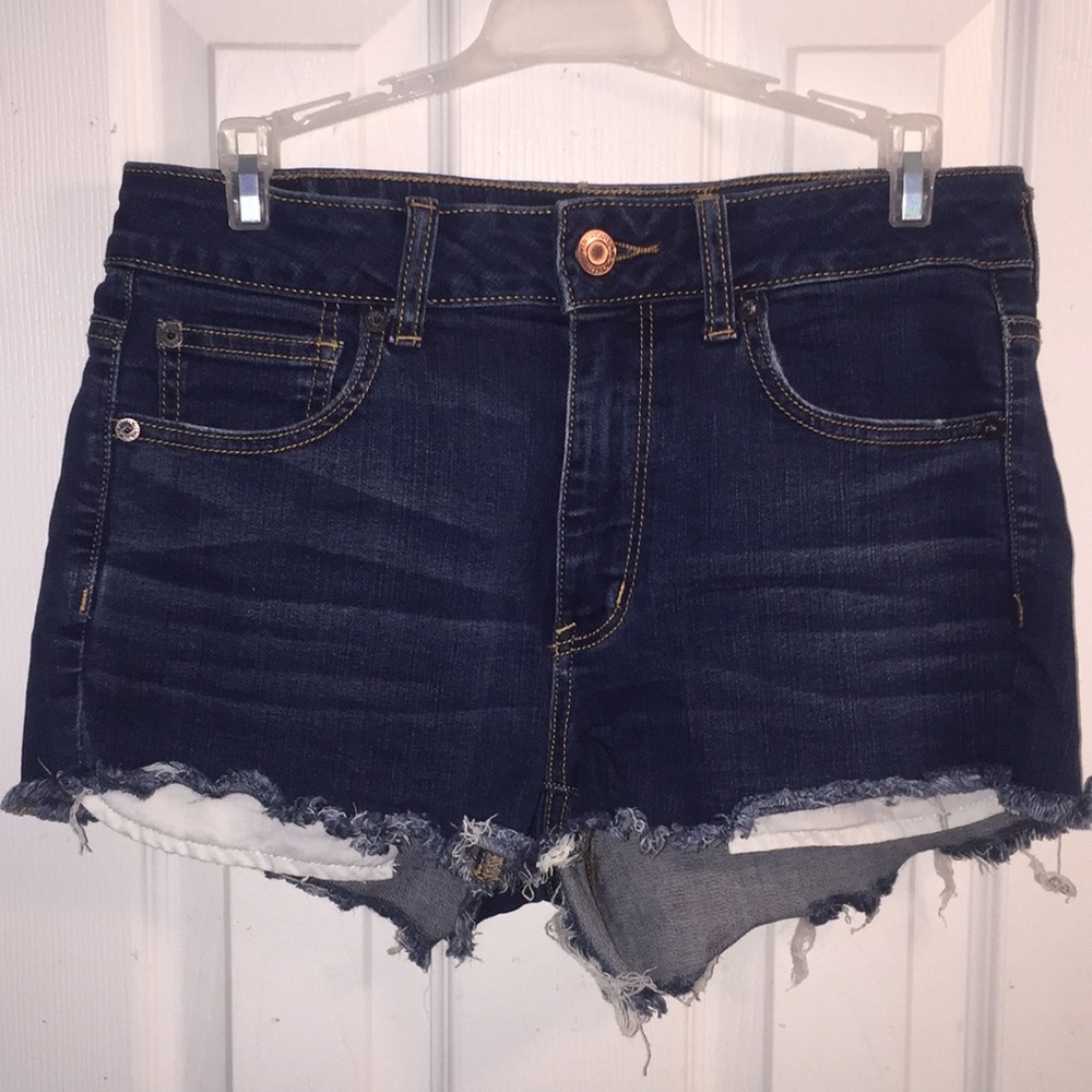 hi-rise shorts